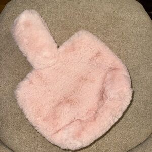 Fuzzy Baby Pink Small Bag
